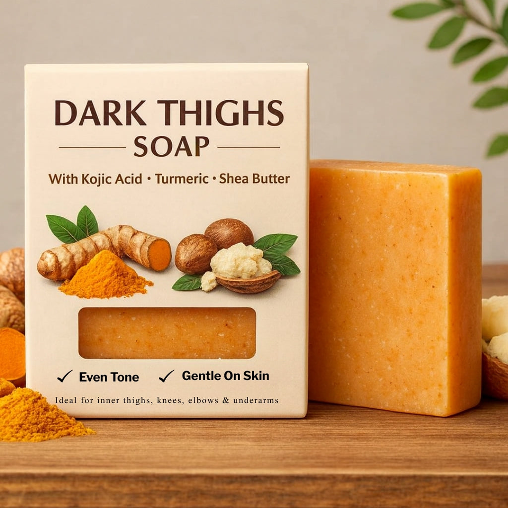 Dark Thighs Soap Bar 2pcs with Turmeric & Shea Butter