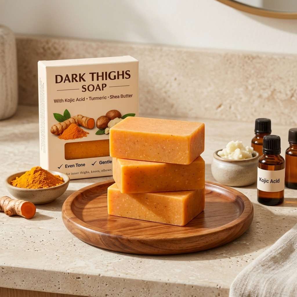 Dark Thighs Soap Bar 2pcs with Turmeric & Shea Butter