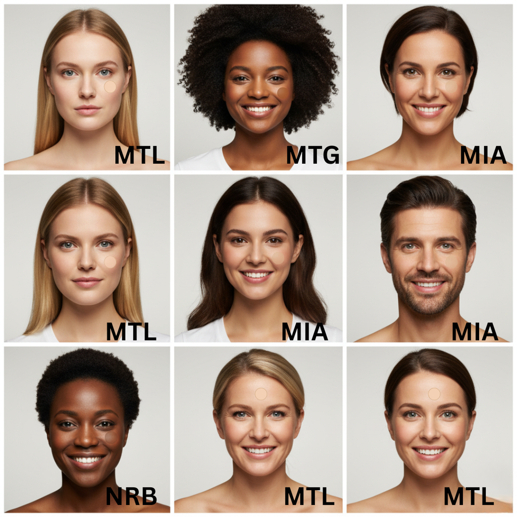 Starter Pack- Skin tone Round Hydrocolloid Pimple Patches – 96 Count (3 Sizes)