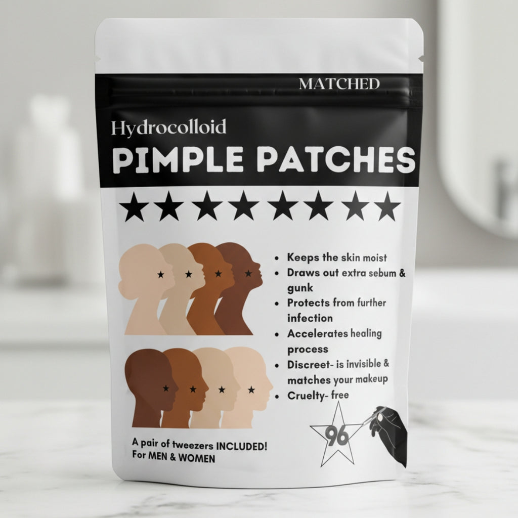 Black Star Pimple Patches- 96 Count