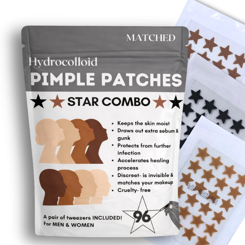 Star Pimple Patches (Combo)- 96 Count