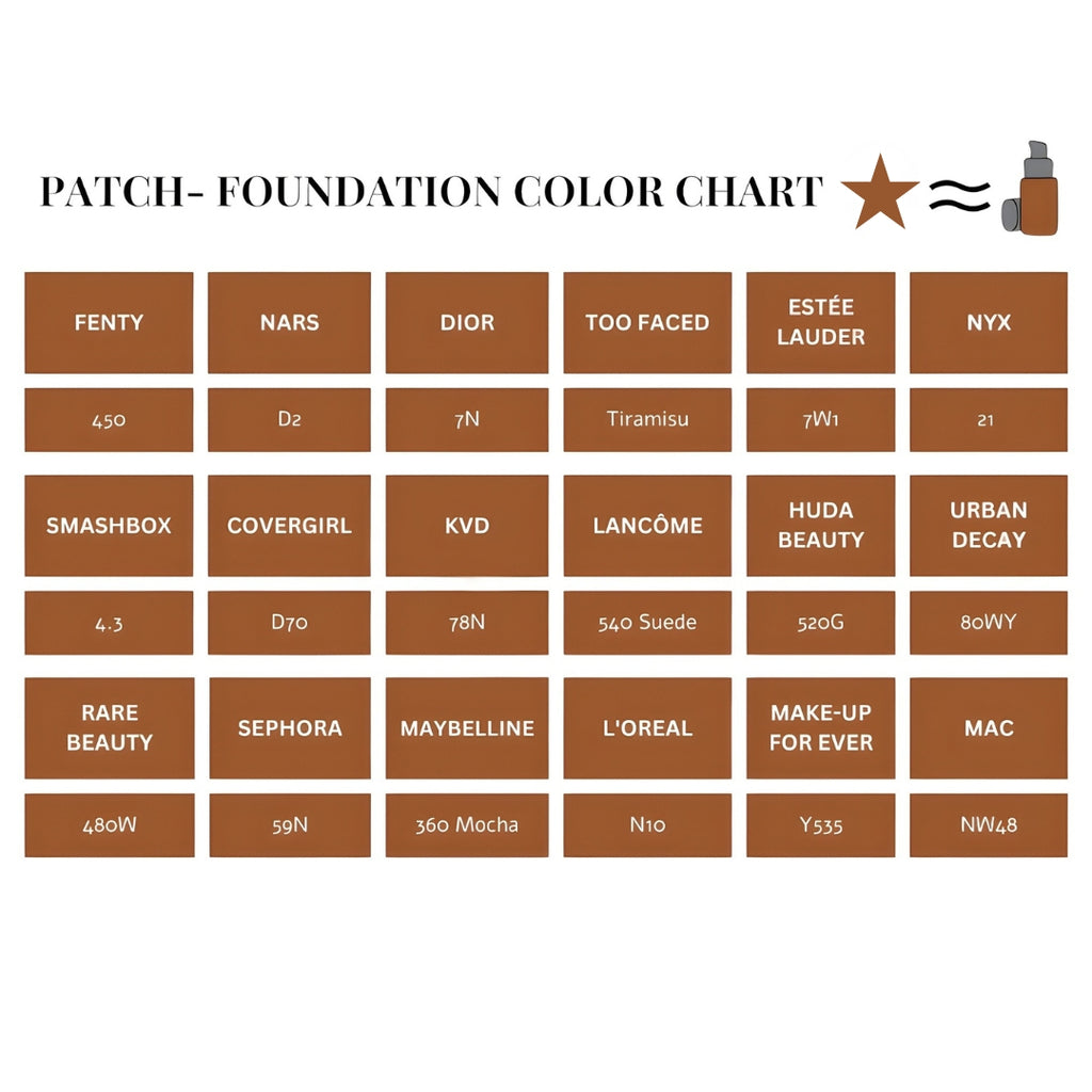 Medium Deep Brown Star Pimple Patches- 96 Count