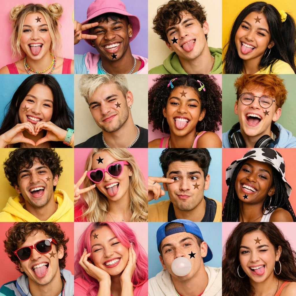 Black Star Pimple Patches- 96 Count