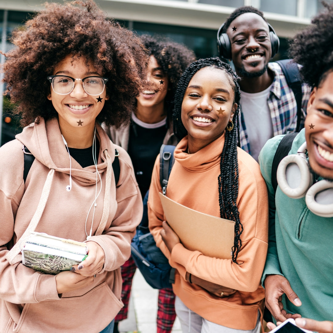 Medium Deep Brown Star Pimple Patches- 96 Count