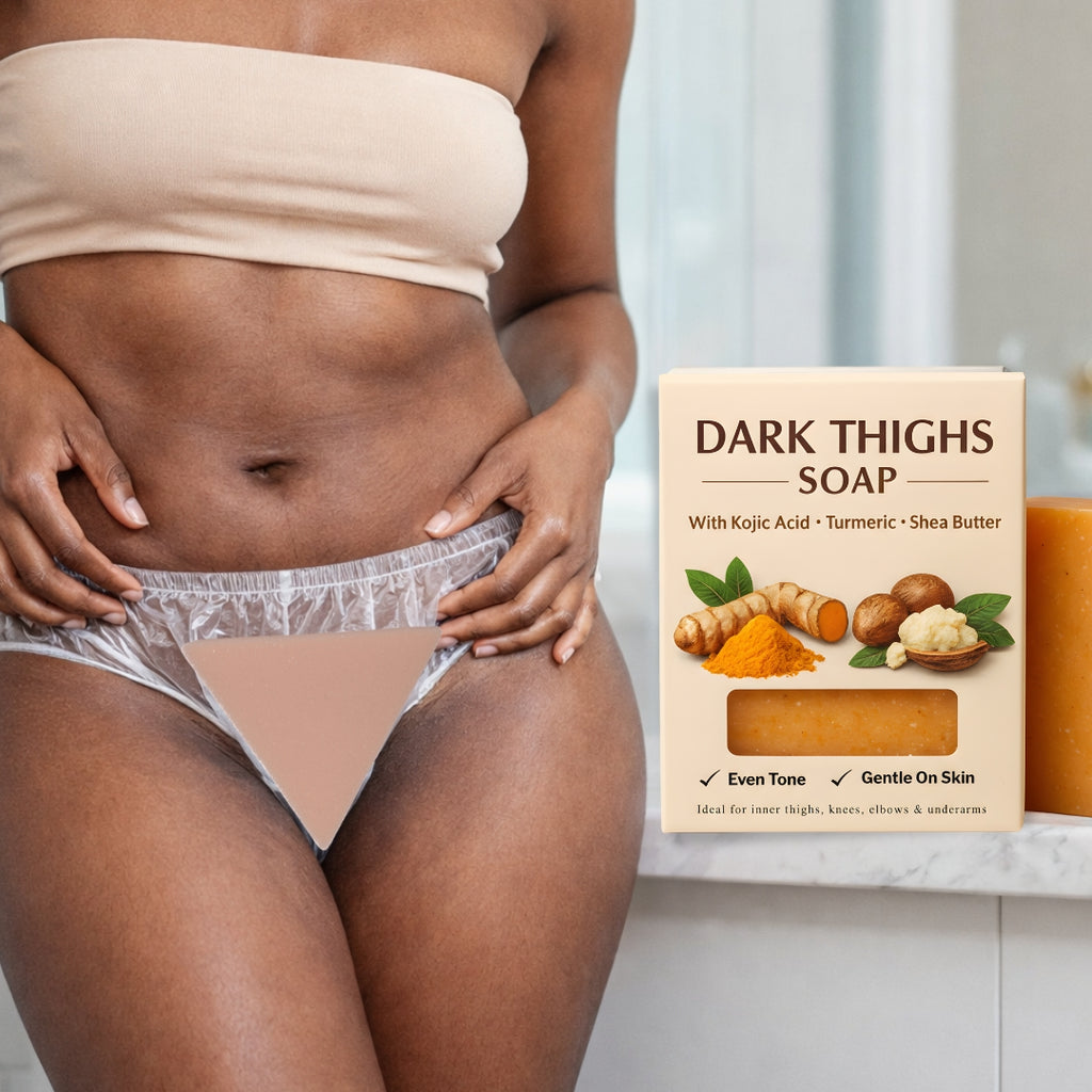 Dark Thighs Soap Bar 2pcs with Turmeric & Shea Butter